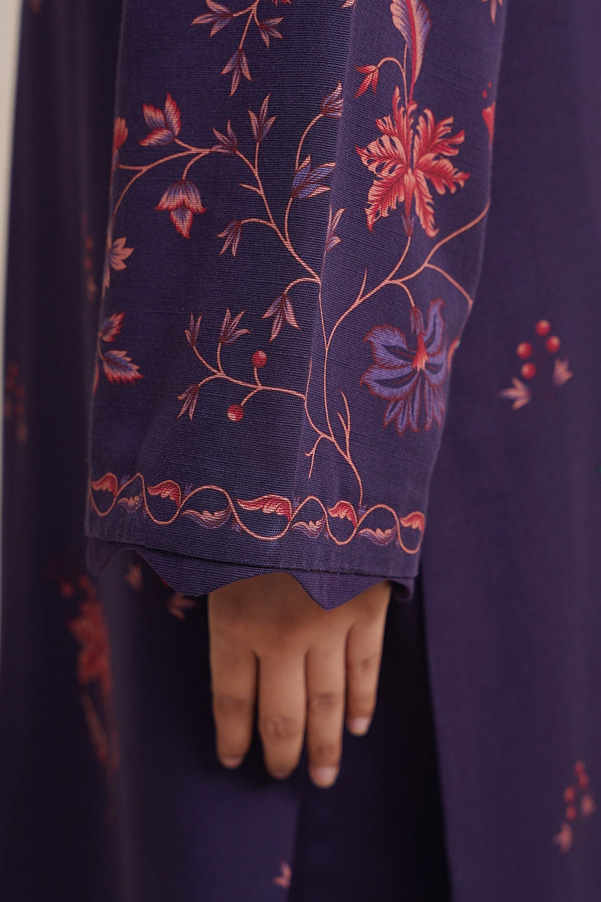 3 Piece - Unstitched - Printed Khaddar Suit - C6398