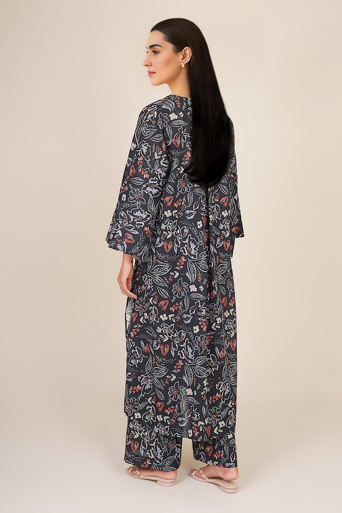 2 Piece - Stitched - Printed & Embellished Khaddar Suit - KPW25-P3682