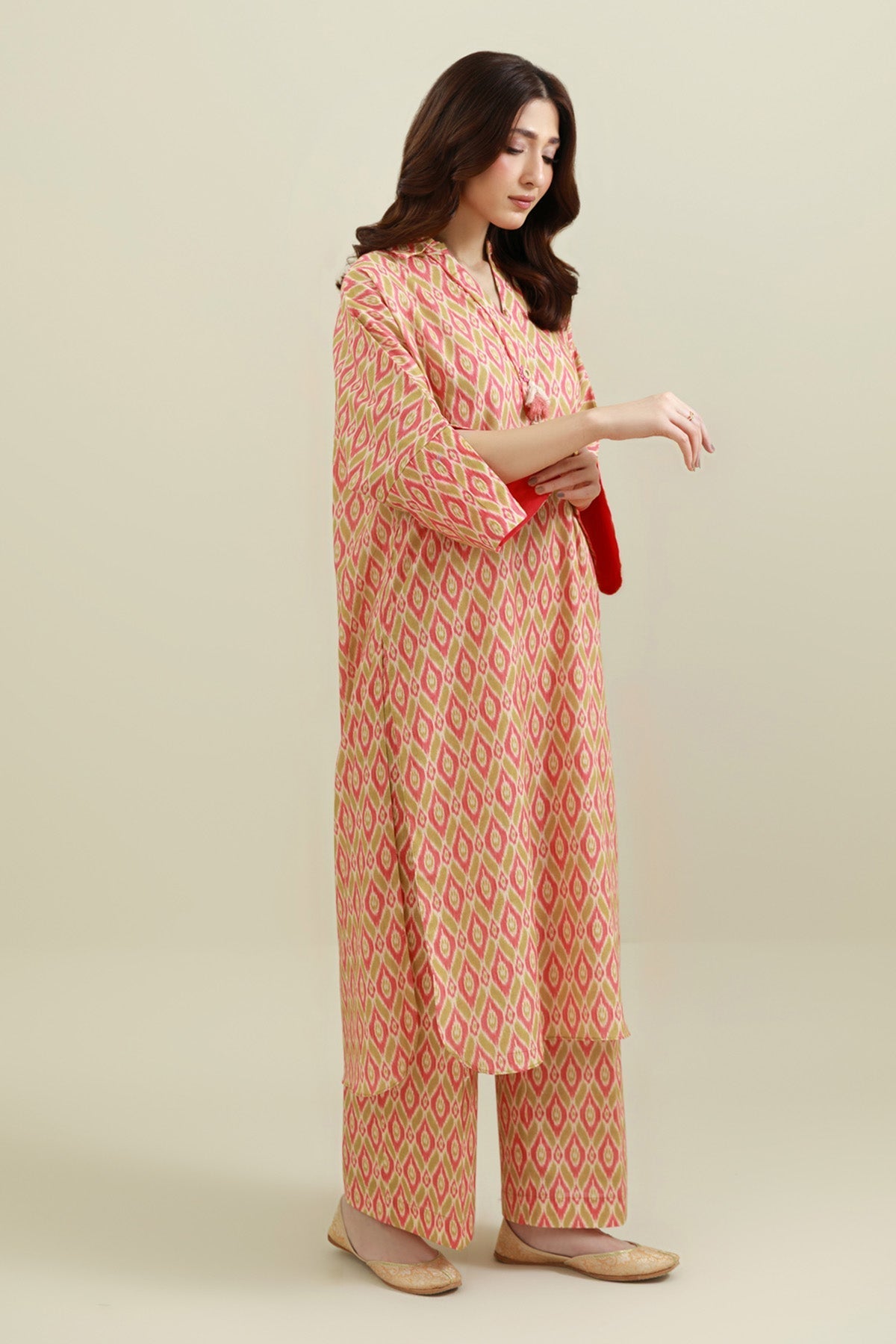 2 Piece - Stitched - Printed Khaddar Suit - KPW25-P3699