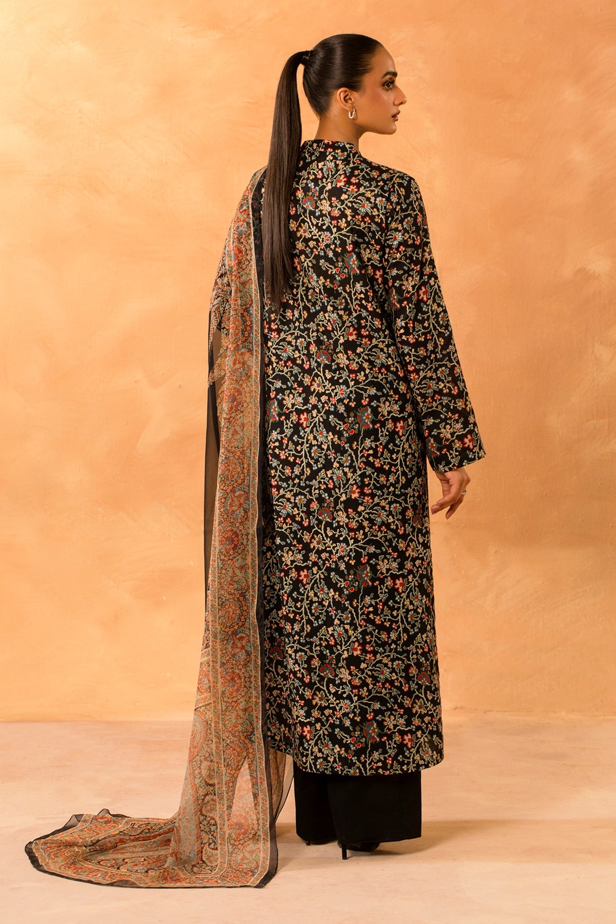 3 Piece - Unstitched - Printed Khaddar Suit - MC2117