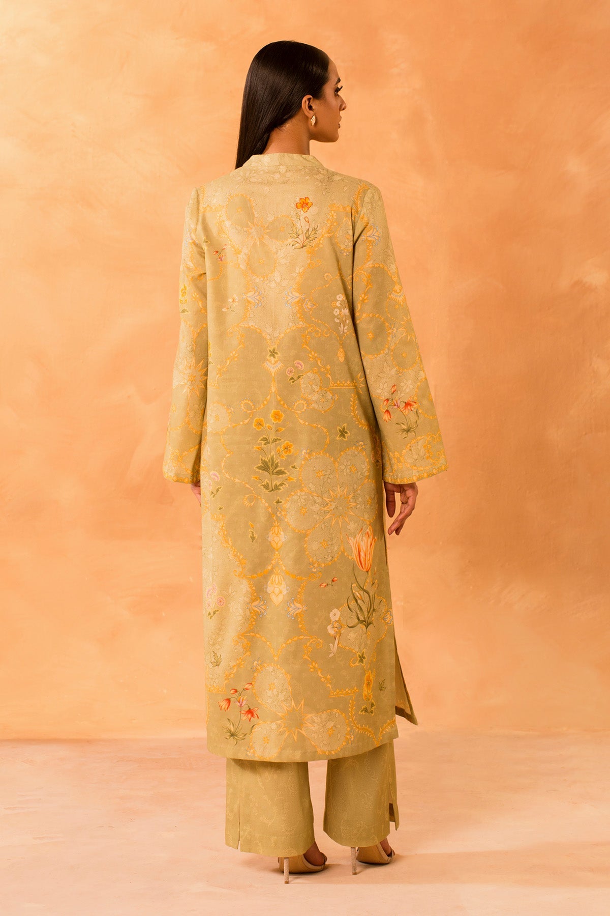 2 Piece - Stitched - Printed Khaddar Suit - MCP2046-2