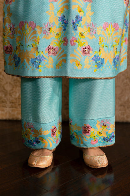 2 Piece - Stitched - Printed Pure Silk Suit - MCP1712