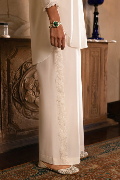 3 Piece - Stitched - Embroidered Cambric Applique Suit - MCP1914