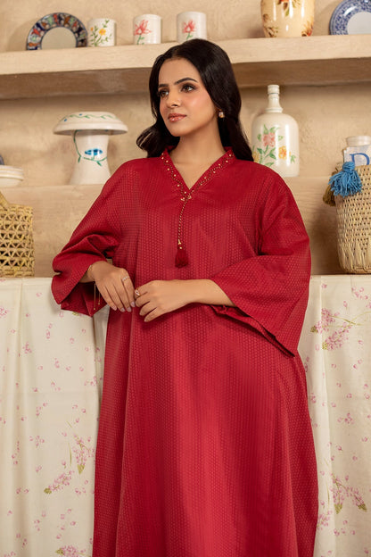 2 Piece - Stitched - Embellished Jacquard Suit - KPW25-P3661