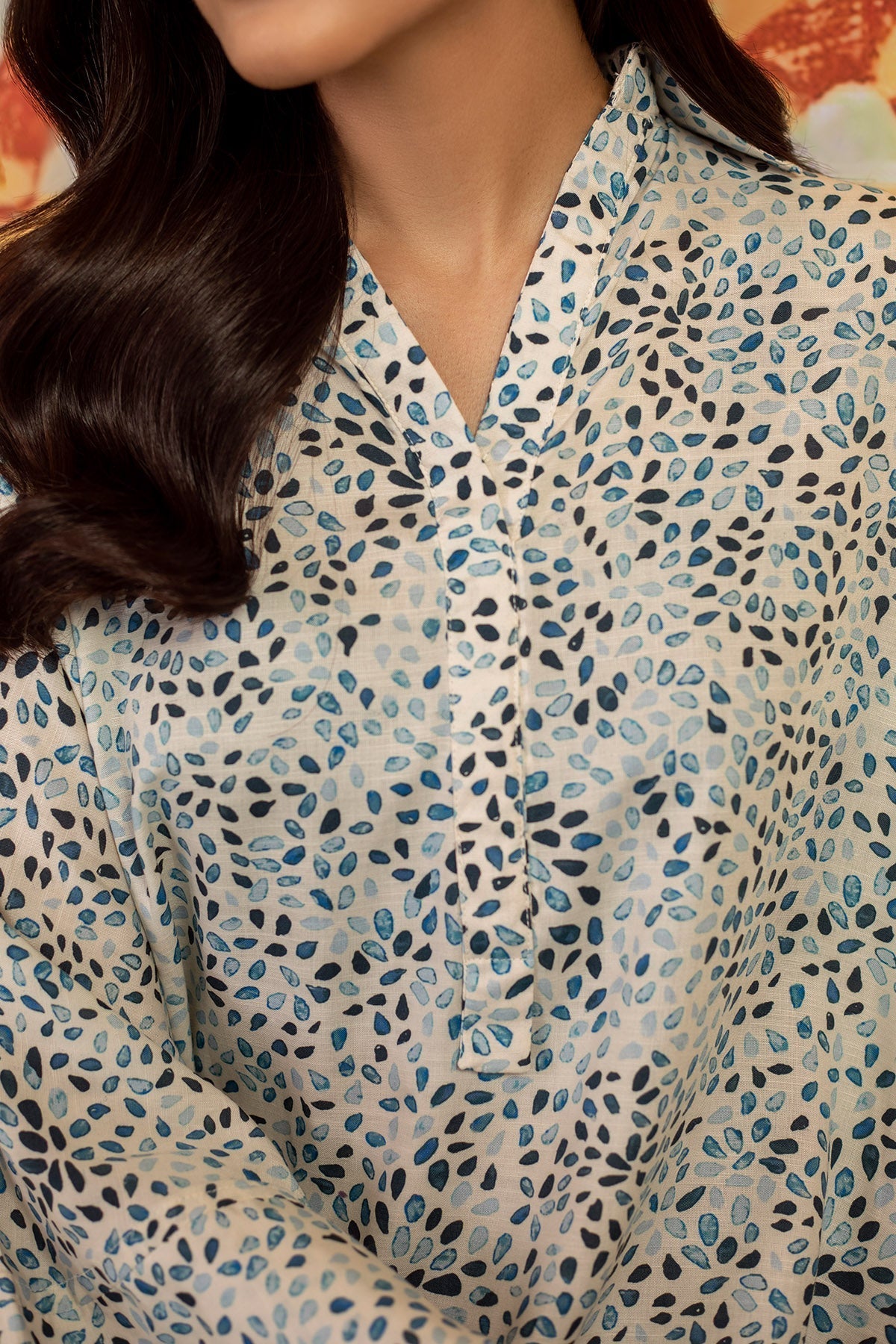 2 Piece - Stitched - Printed Raw Silk Suit - KPW25-P3686