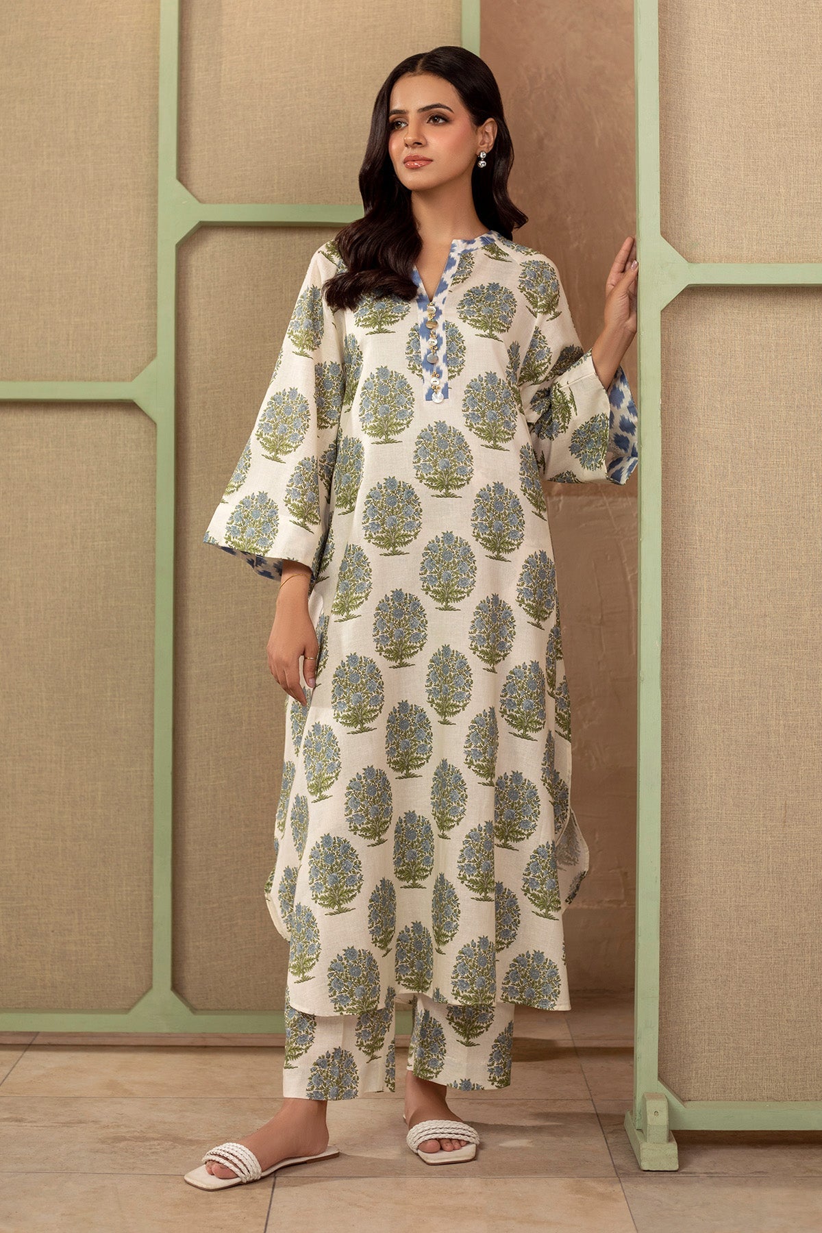 2 Piece - Stitched - Printed Khaddar Suit - KPW25-P3679
