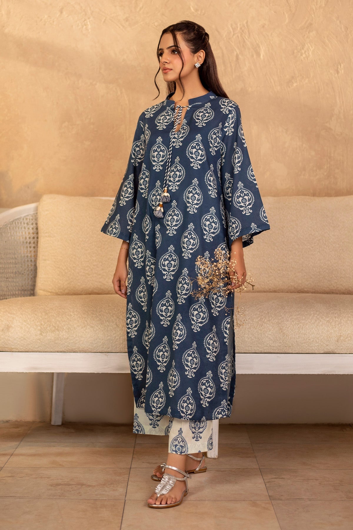 2 Piece - Stitched - Printed Khaddar Suit - KPW25-P3810