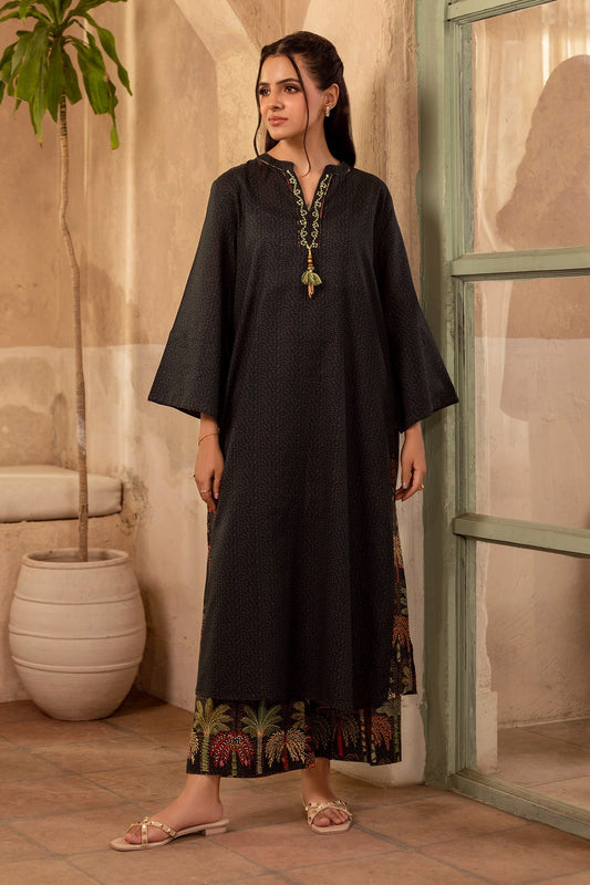 2 Piece - Stitched - Printed & Embellished Khaddar Suit - KPW25-P3809