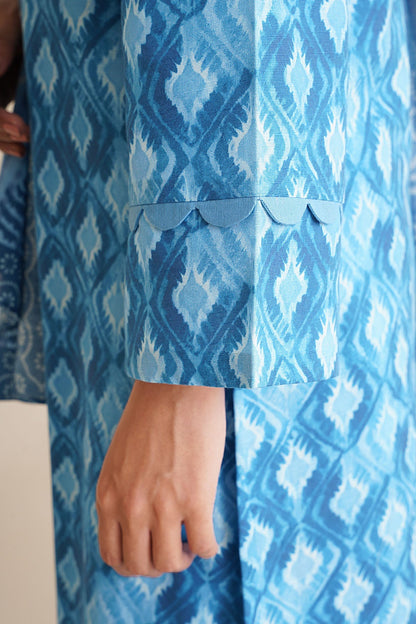 3 Piece - Unstitched - Printed Khaddar Suit - C6373