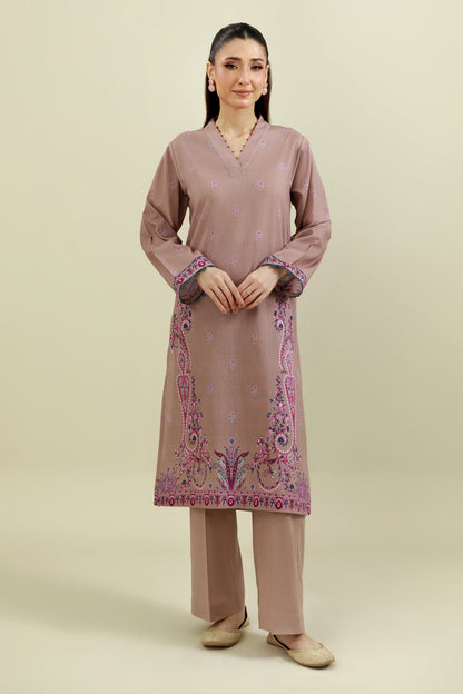 2 Piece - Unstitched - Printed Khaddar Suit - C6380