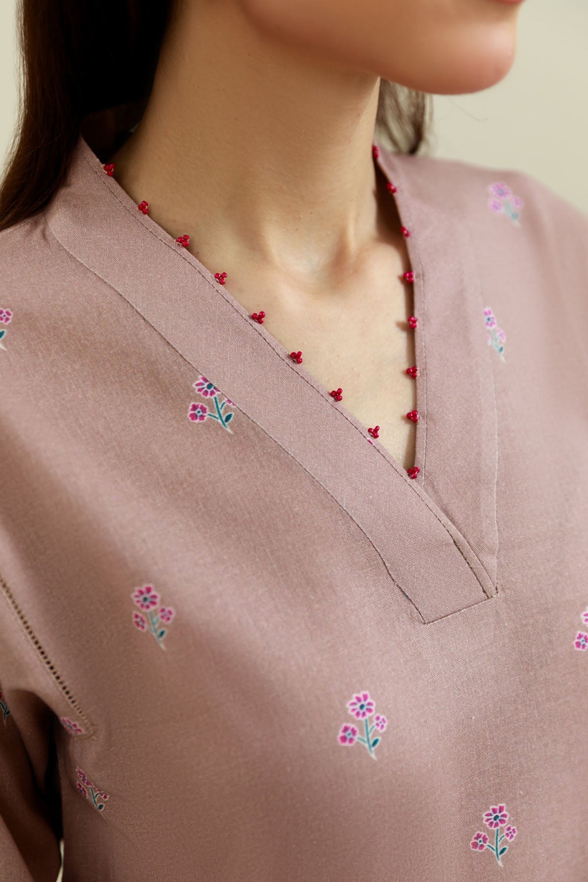 2 Piece - Unstitched - Printed Khaddar Suit - C6380