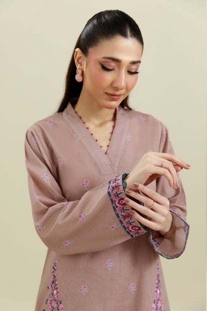 2 Piece - Unstitched - Printed Khaddar Suit - C6380