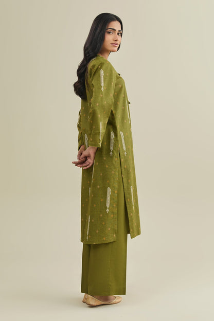 2 Piece - Unstitched - Printed Khaddar Suit - C6381