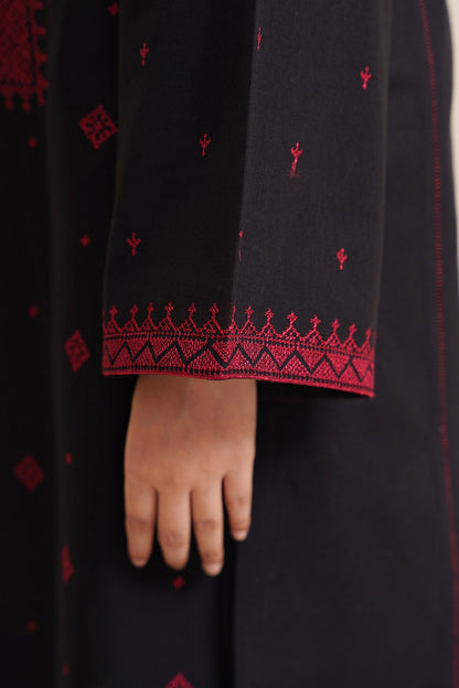 2 Piece - Unstitched - Embroidered Khaddar Suit - C6382