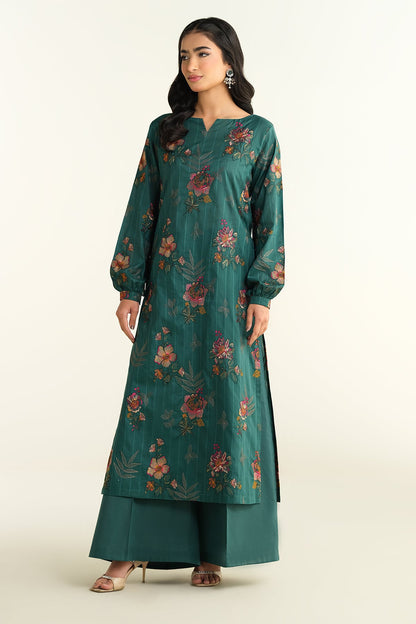 2 Piece - Unstitched - Embroidered Suit - E1673