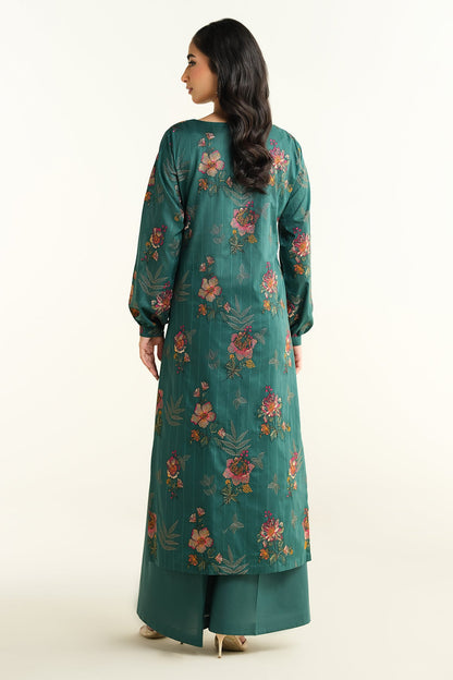 2 Piece - Unstitched - Embroidered Suit - E1673