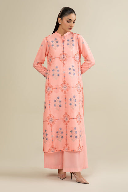 2 Piece - Unstitched - Embroidered Jacquard Suit - E1678