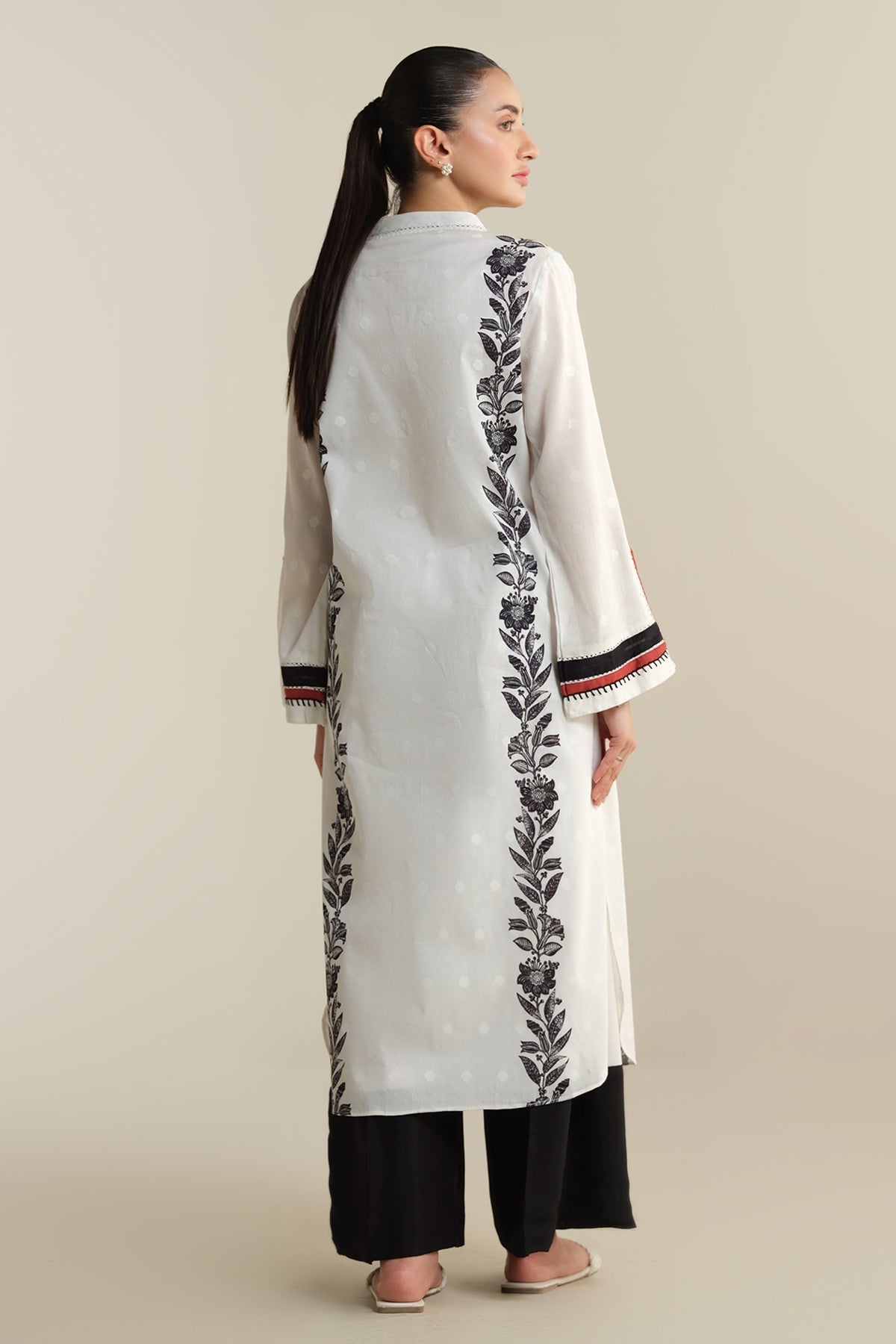 2 Piece - Stitched - Printed Jacquard Suit - KPS25-P3445