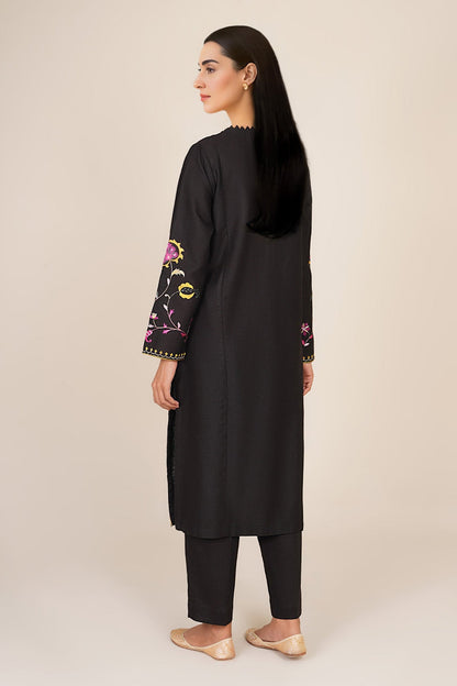 2 Piece - Stitched - Embroidered Cotton Karandi Suit - KPW24-P3074-74