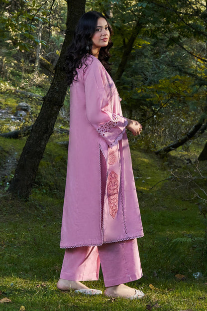 2 Piece - Stitched - Embroidered Khaddar Suit - KPW25-P3767