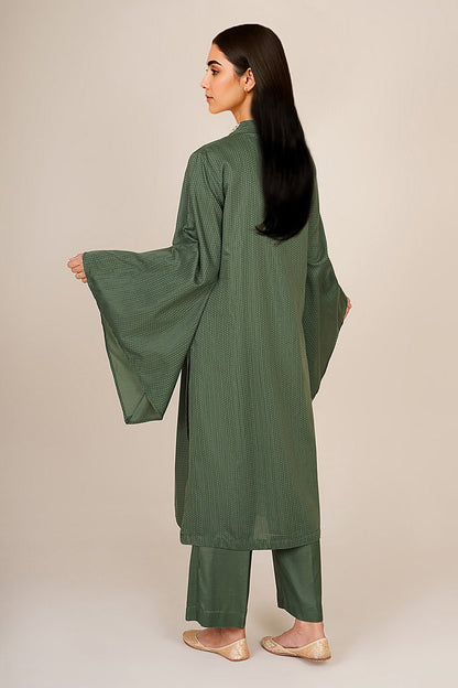 2 Piece - Stitched - Embellished Jacquard Suit - KPW25-P3660