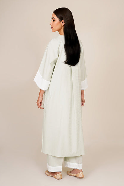 2 Piece - Stitched - Embellished Jacquard Suit - KPW25-P3663