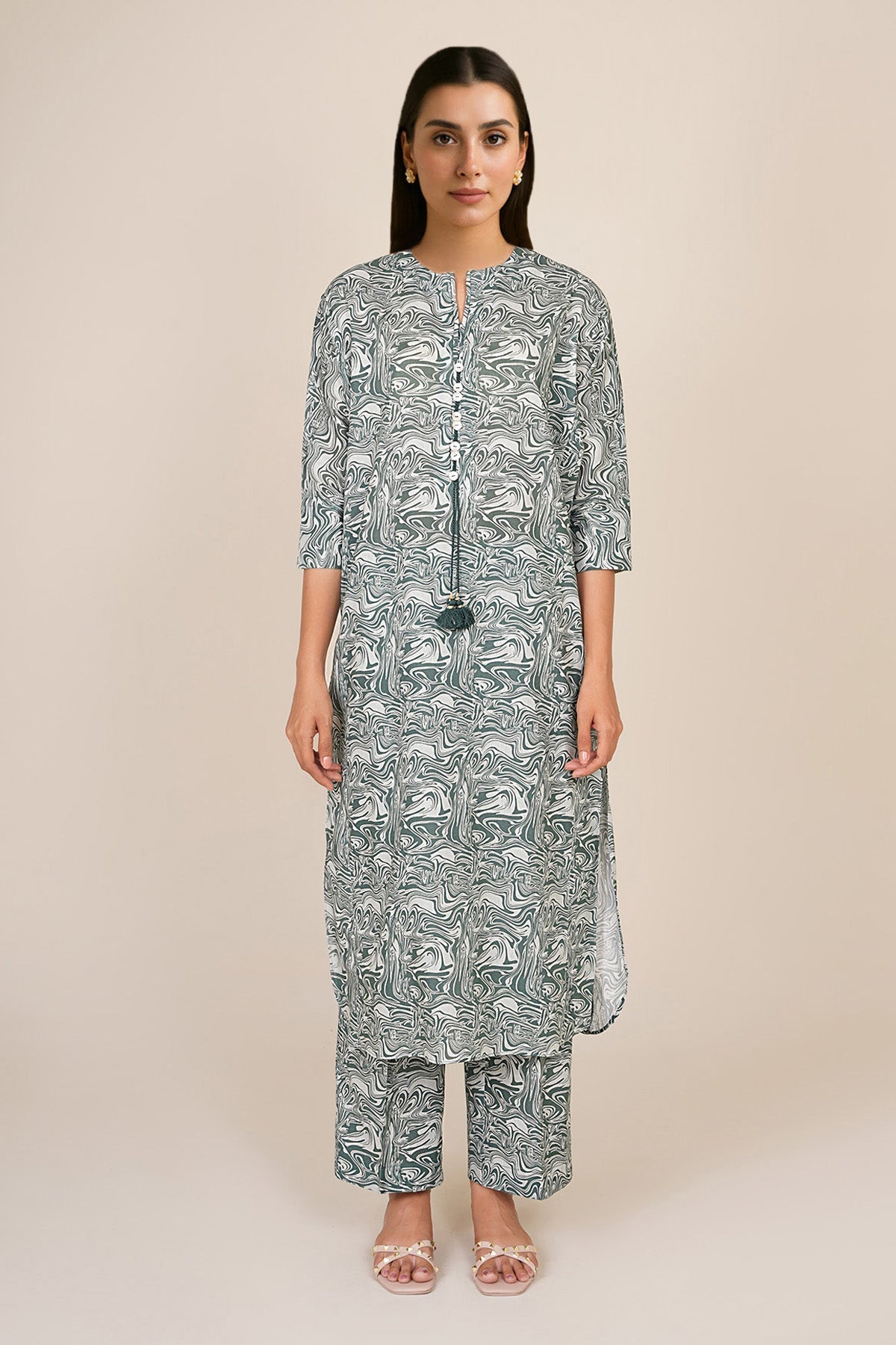 2 Piece - Stitched - Printed Khaddar Suit - KPW25-P3669