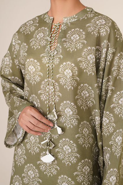 2 Piece - Stitched - Printed Khaddar Suit - KPW25-P3685