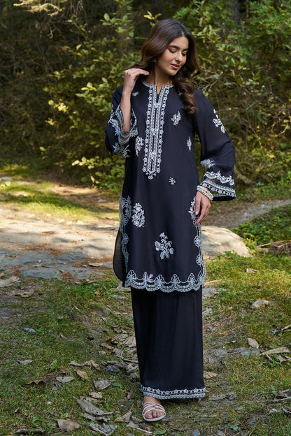 2 Piece - Stitched - Embroidered Linen Suit - KPW25-P3692