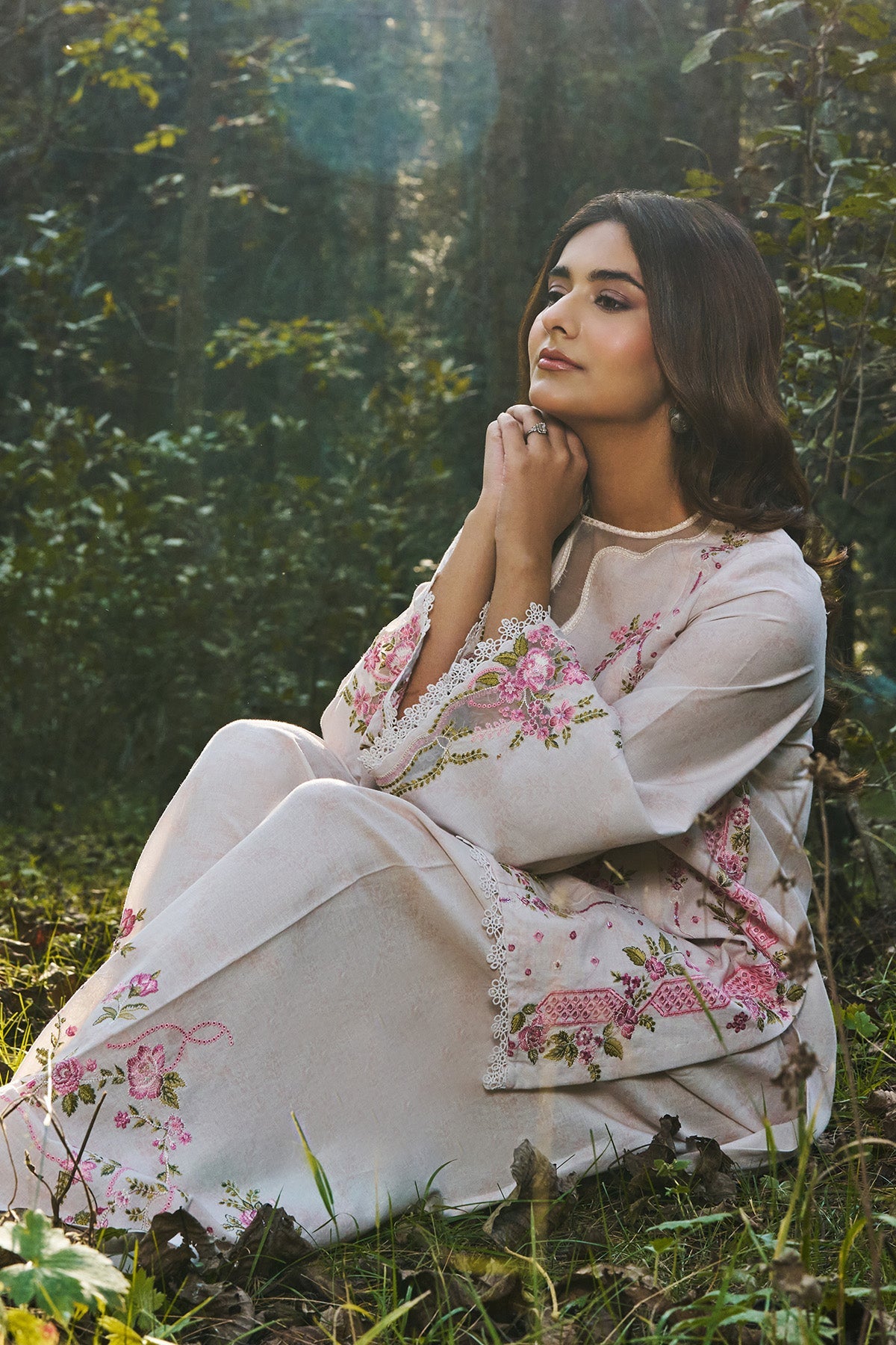 2 Piece - Stitched - Printed & Embroidered Khaddar Suit - KPW25-P3728