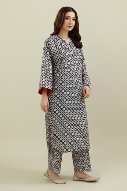 2 Piece - Stitched - Printed Khaddar Suit - KPW25-P3745