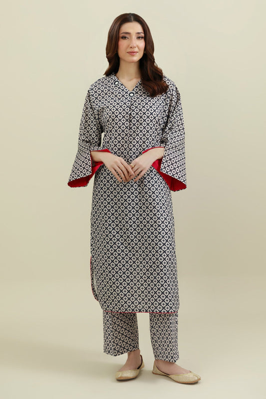2 Piece - Stitched - Printed Khaddar Suit - KPW25-P3745