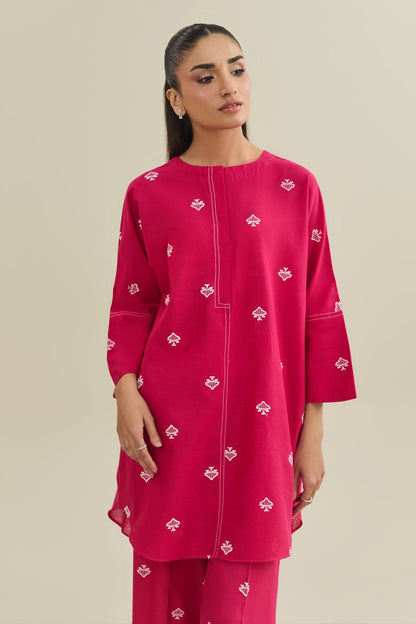 2 Piece - Stitched - Embroidered Khaddar Suit - KPW25-P3753