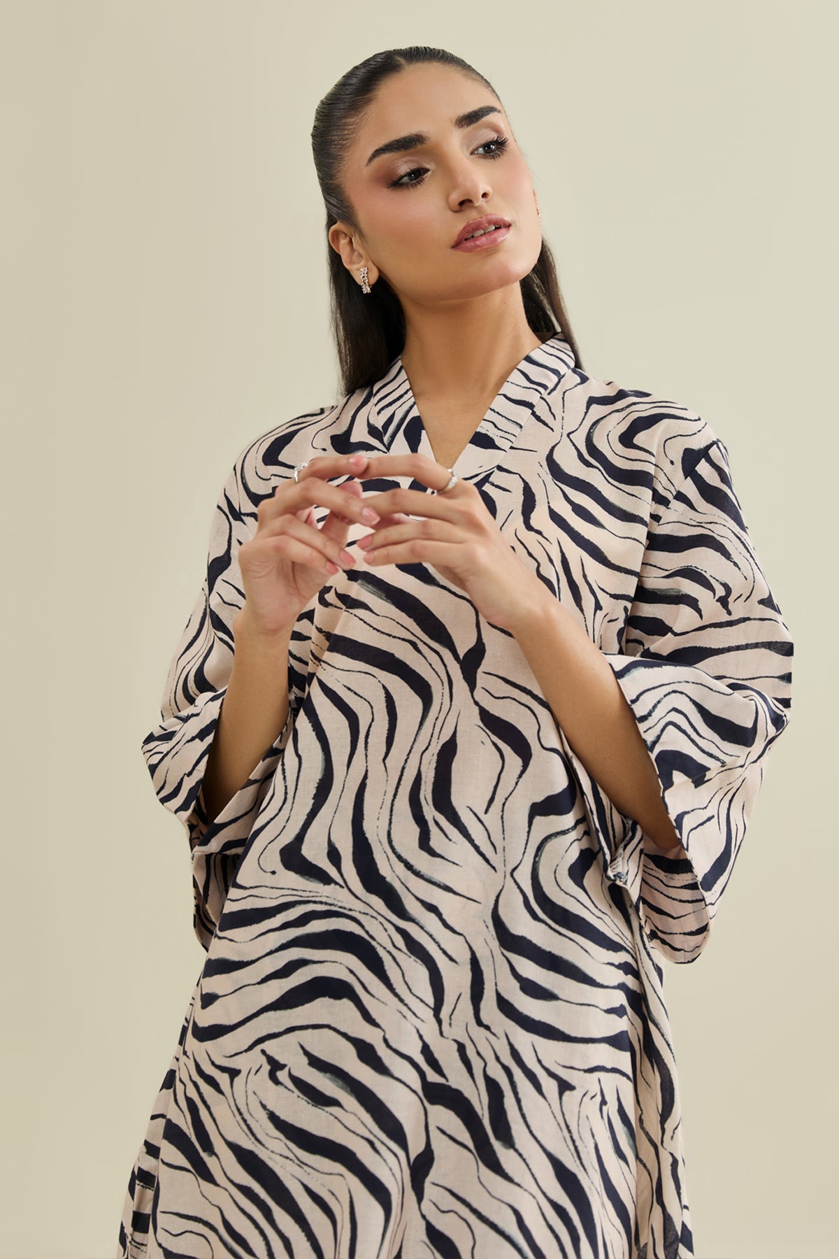 2 Piece - Stitched - Printed Khaddar Suit - KPW25-P3771