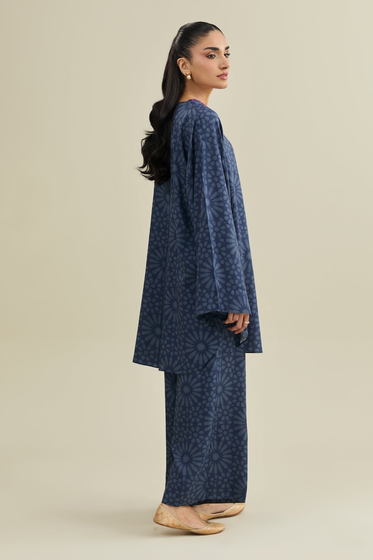 2 Piece - Stitched - Printed Linen Suit - KPW25-P3799