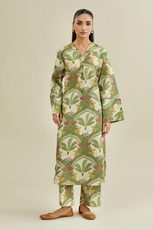 2 Piece - Stitched - Printed Khaddar Suit - KPW25-P3817