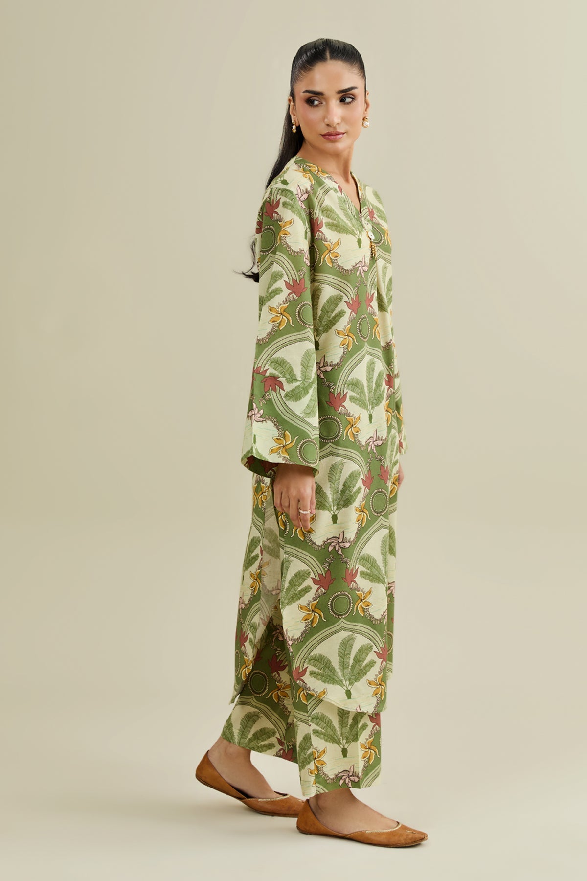 2 Piece - Stitched - Printed Khaddar Suit - KPW25-P3817