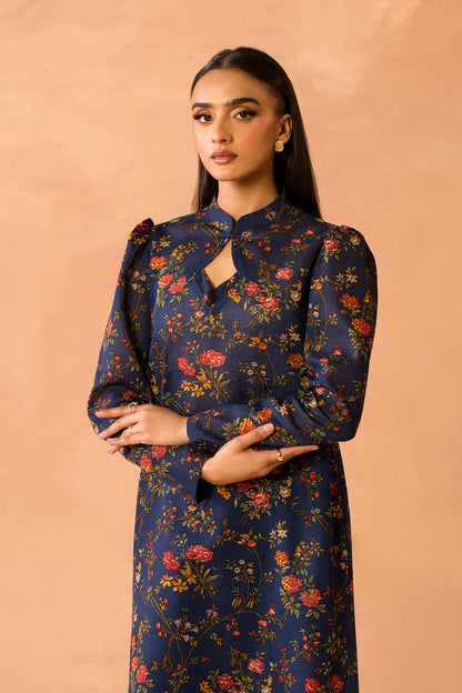 3 Piece - Stitched - Printed & Khaddar Suit - MC2116