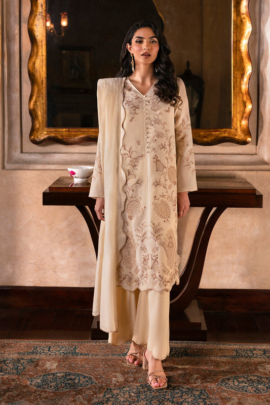 4 Piece - Stitched - Dyed & Embroidered Masuri Suit - MCP1603