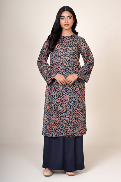 2 Piece - Unstitched - Printed Khaddar Suit - X7149