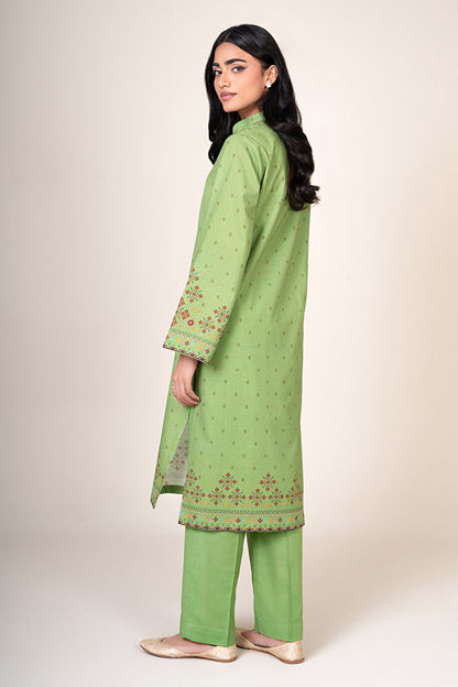 2 Piece - Unstitched - Printed Khaddar Suit - X7151
