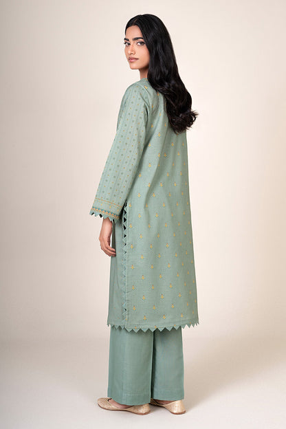 2 Piece - Unstitched - Printed Khaddar Suit - X7156