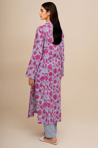 2 Piece - Unstitched - Printed Khaddar Suit - X7159