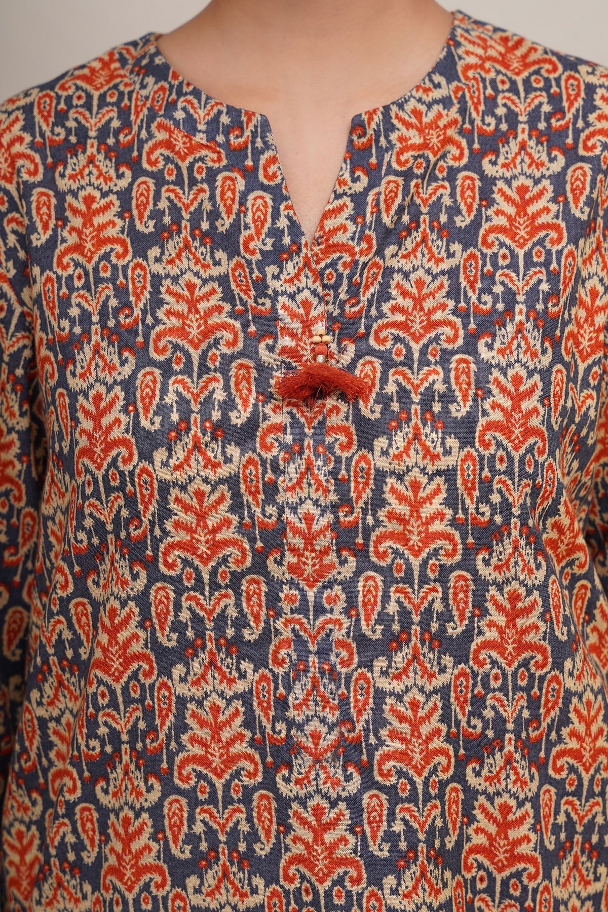 2 Piece - Unstitched - Printed Khaddar Suit - X7166