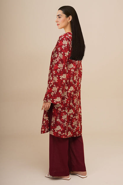 2 Piece - Unstitched - Printed Khaddar Suit - X7173